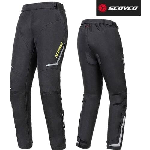 2019 Summer New SCOYCO motorcycle riding pants Locomotive Shock Pant Highway Knight Trousers Reflective design Mesh breathable