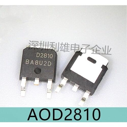 100% New&original AOD2810 D2810 TO-252