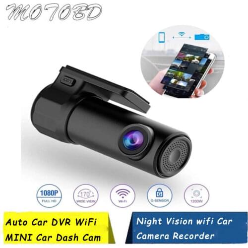 Auto Car DVR English Russian Voice Control USB 1280*720/30fps HD Night Vision wifi Car Camera Recorder WiFi MINI Car Dash Cam