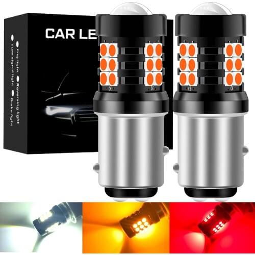 2pcs 1156 BA15S P21W 1157 P21/5W BAY15D Led Bulb Car Signal Lamp R5W R10W 3030SMD Turn Brake Backup Light Daytime Running Led