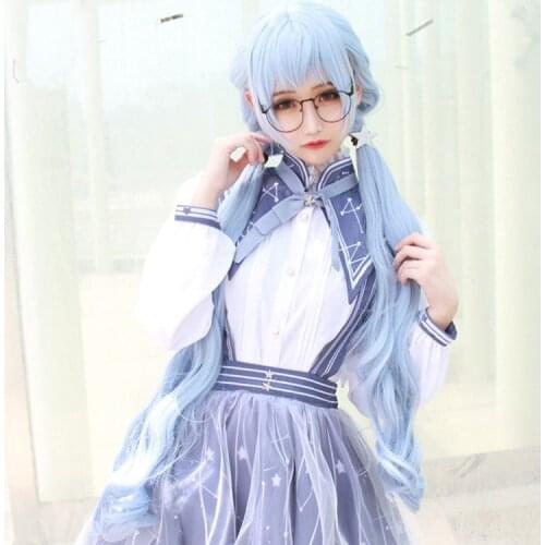 Game Miracle Nikki Cosplay Costume Halloween Party Woman Lolita Dress Full Set Cosplay Costume