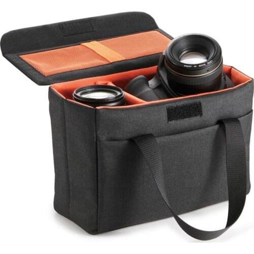 LXH Waterproof Soft Padding Camera Bag Holder Handbag Camera Inner Case Bag Foldable camera bag for Canon Nikon Sony Lens Bag