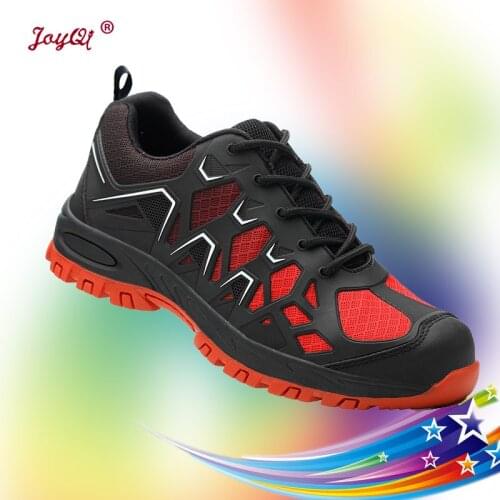 Men Safety Shoes Women Work Sneakers Steel Toe Cap Anticollision Fashion for industry Casual Brand JOY-229