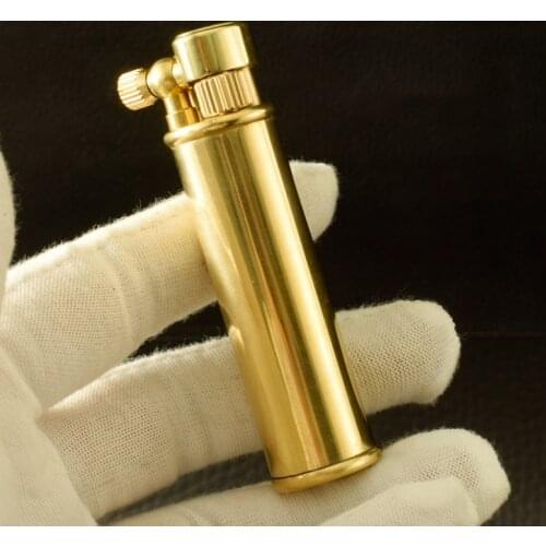 NEW 2020 Kerosene gasoline Petroleum oil cigarette lighter Portable Brass grinding wheel metal creative personal smoking igniter