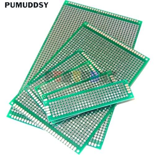 5piece Electronic PCB Board 5x7cm Diy Universal Printed Circuit Board 5*7cm Double Side Prototyping PCB For Copper Plate