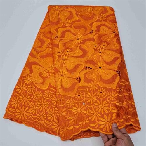 SJ Lace 2021 Latest African Lace High Quality 100% Swiss Voile Lace In Switzerland For Nigerian Wedding Or Party Dress Sew h2-44