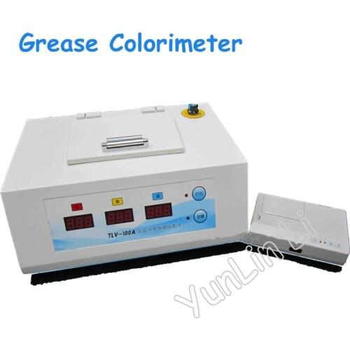 Grease Colorimeter 220V Digital Display Automatic Grease Colorimeter with Print Test Results TLV-100A