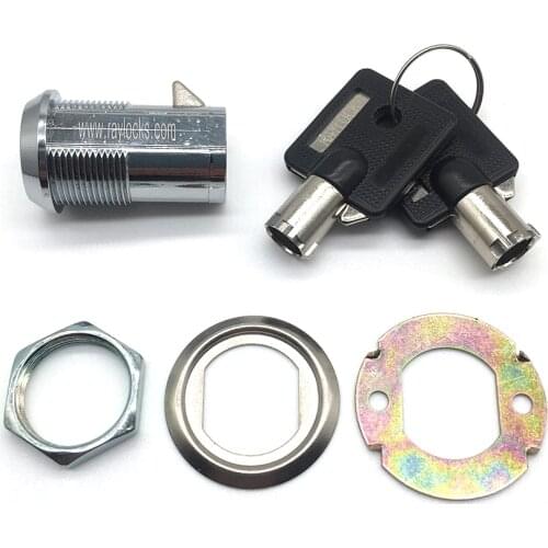 RAYLOCK Same key Code 52600 Tubular Key Spring Bolt Lock With 2 Keys