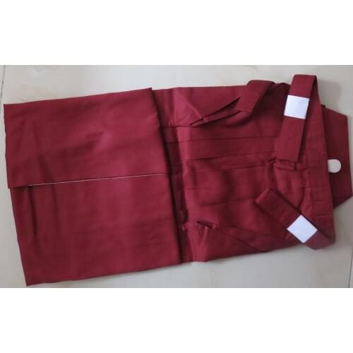 UNISEX High quality kendo uniform martial arts pants kung fu hakama hapkido red