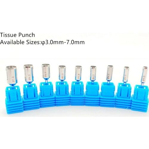 1Piece Dental Implant Surgery Bone Graft Drills Surgical Bur & Holder φ3.0mm-7.0mm