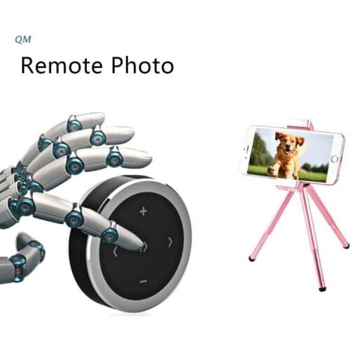 13MF Wireless Bluetooth 3.0 Media Button Car Motorcycle Steering Wheel Music Play Remote Control for ios/Android