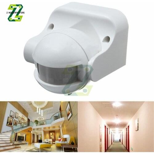 180 Degree Security PIR Infrared Motion Sensor Detector Movement Switch AC 220V-240V Infrared Movement Detector Switch