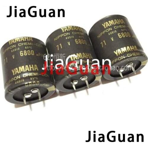 2pcs CHEMI-CON YAMAHA 71V6800UF 35x40MM NCC Filter electrolytic Capacitor NIPPON 6800UF 71V AUDIO Power amplifier 6800uF/71v