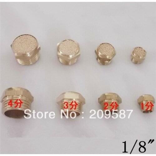 25pcs Pneumatic Breather Vent Silencers Mufler 1/8" BSPT