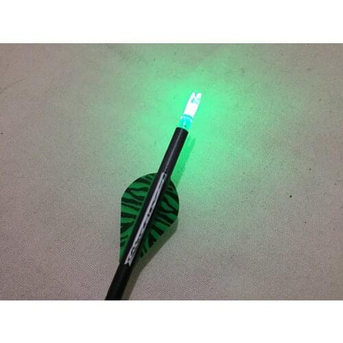 3pcs Lighted Nock Crossbow bolts Nock Led Lighted arrow Nock for ID6.2mm OD7.6mm crossbow hunting