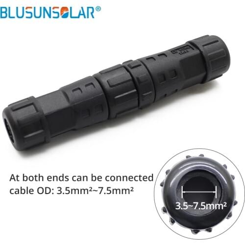 50 Pair M12 IP67 field assembly Male connector female pin 2pin,3pin,4pins waterproof connector in Wire connectors