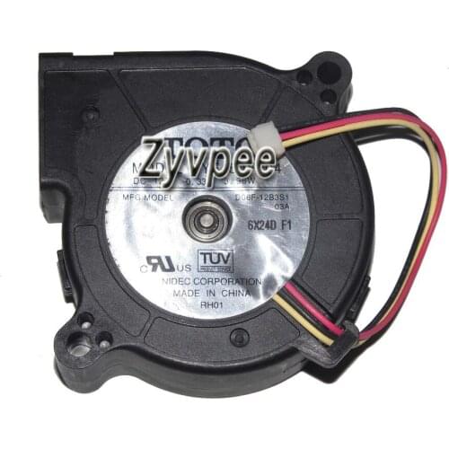 D06F-12B3S1 6CM 60*25mm TYF450FJ04 12V 0.33A 3.96W 3 Wires 3 Pins Blower Case fan projector cooler
