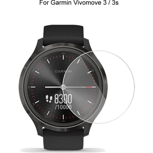For Garmin vivomove 3 3s Smart Watch Screen Protector Protective Tempered Glass Film Explosion-proof
