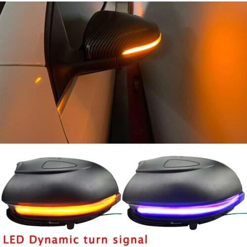 For Volkswagen for VW GOLF 6 VI MK6 GTI R line R20 Touran 1T Dynamic Steering Signal Led Rear View Mirror Indicating Flash Lamp