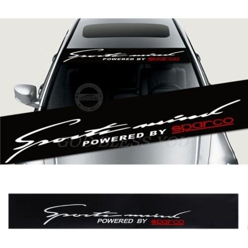 Front Rear Windshield Decal Auto Car Styling Window Sticker Black 130cm x 21cm Drop Shipping
