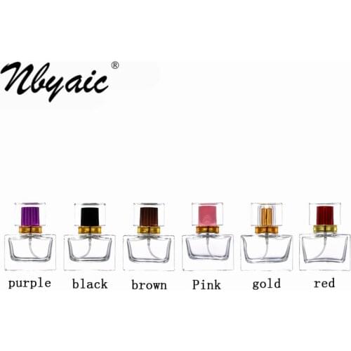 Nbyaic 1pcs perfume bottle 30ml portable perfume bottle bottling spray bottle make-up spray bottle glass bottle