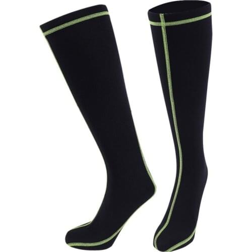 Anti-slip Beach Snorkeling Jellyfish Sun protection Adult Socks Hose Diving Booties Men Swimming Deep Snorkeling Long Socks