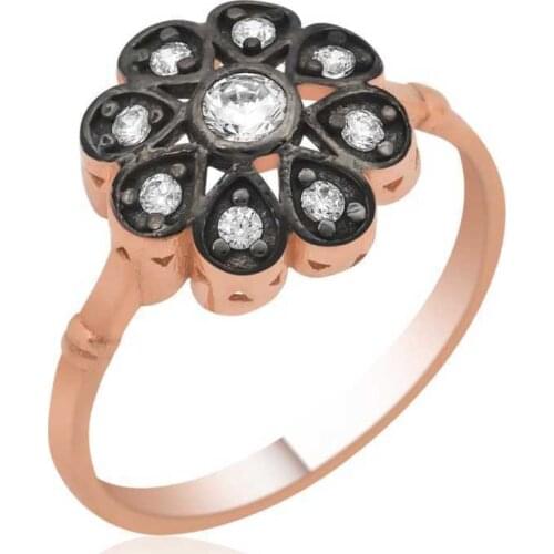 Original silver , Diamond Montur Flower ,Ring, Good Quality and Affordable Diamond Montur ,Rings Types