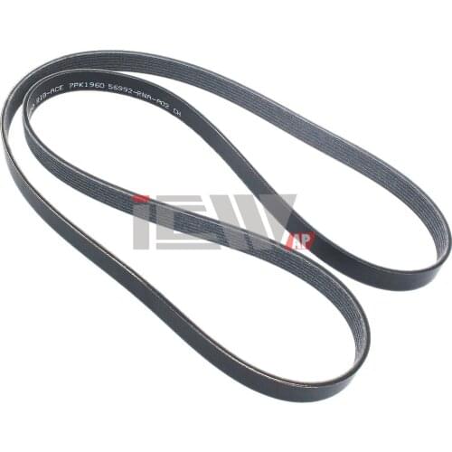 Power Steering Pump Belt, Engine belt OEM: 56992-RNA-A01 7PK1960 FOR HONDA CIVIC 2006-2008