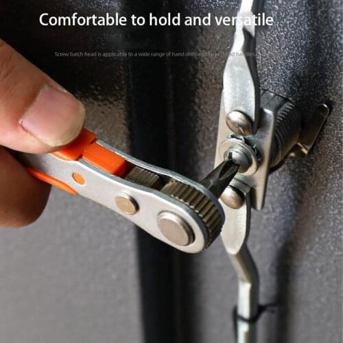 Ratchet Wrench Hexagonal Quick Release Socket Repair Tool Strong Toughness Driver Allen Key Wrench Screwdriver Portable Supplies
