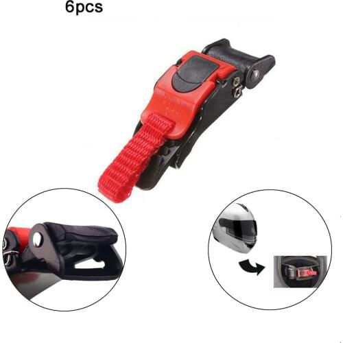 Motorcycle Bike ATV Helmet Chin Strap Speed Sewing Clip 3 Quick Release Buckle Helmets Protective Gears Automobiles & Motorcycle