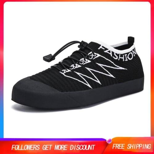 Men Shoes Fashion Breathable Mesh Rubber Sole Casual Shoes Outdoor Travel Walking Fitness Shoes Women Footwear Large Size 35-46