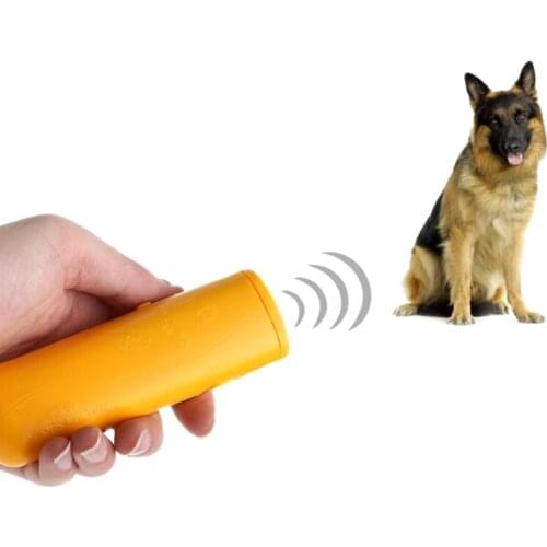 Adorable Dog Train Repeller Control LED Trainer Ultrasonic Anti Bark Device Stop Barking Tool FBE2