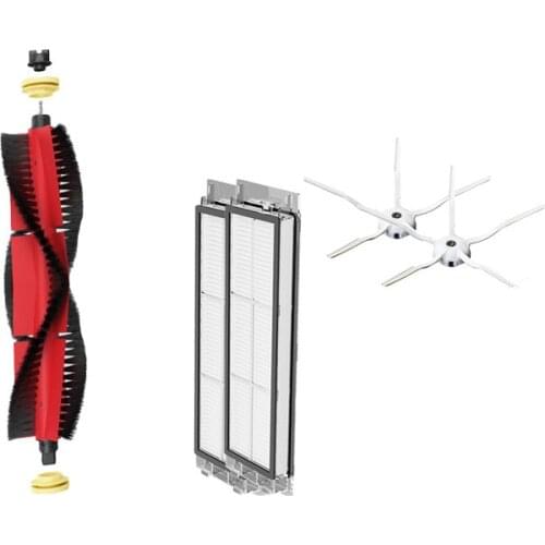 Robot Vacuum Cleaner HEPA Filter Main Brush for Xiaomi Roborock S6 Pure - white Robotic Vacuum Cleaner Parts Accessories