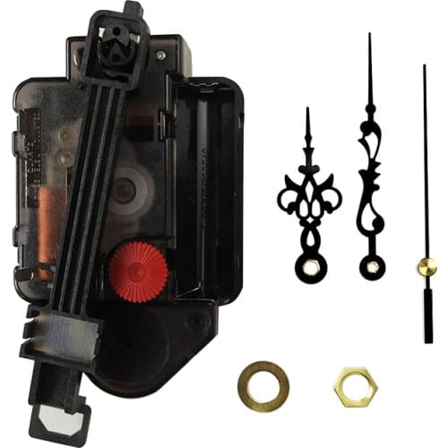 12888 Pendulum type Movement 6mm Screw length Plastic Movement With Hands Step Clock Accessory Quartz DIY Movement Kits