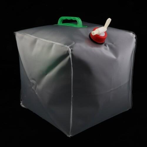 20L Collapsible Water Container Portable Outdoor Water Storage Bucket Camp Cooking Supplies Hiking Backpacking Hunting