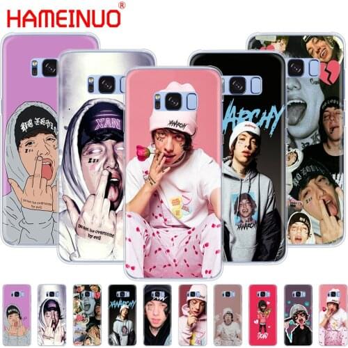 HAMEINUO Lil Xan Rapper cell phone case cover for Samsung Galaxy S9 S7 edge PLUS S8 S6 S5 S4 S3 MINI