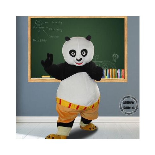 Hot sale Adult lovely Panda mascot fancy dress costumes cartoon party costumes adult size