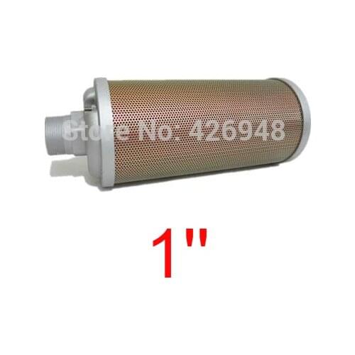 XY-10 1'' DN25 drying machine exhaust Filter silencer muffler for Desiccant air Dryer, pneumatic diaphragm pump , air compressor