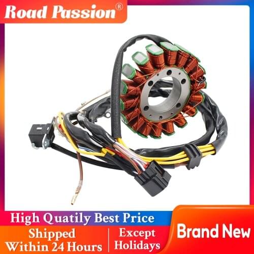 Road Passion Motorcycle Generator Stator Coil Assembly For Polaris 3089965 3089546 ATP 500 Sportsman 400 450 500 Touring 500