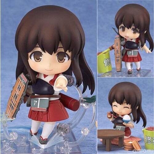 Anime Kantai 391 Action Figure Akagi PVC Collectible Model Cute Toys Doll Gift 10cm