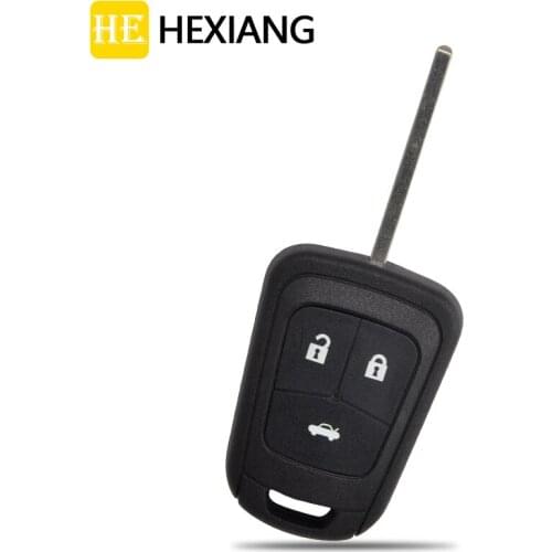 HE Xiang Car Remote Key Shell Case For Chevrolet Aveo Camaro Sonic Cruze Malibu Volt Spark Equinox Replacement Smart Key Cover