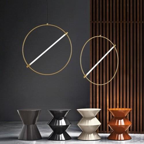 Droplight Nordic light of lamps and lanterns of the head of a bed the bar girl luxury ins circle art deco droplight