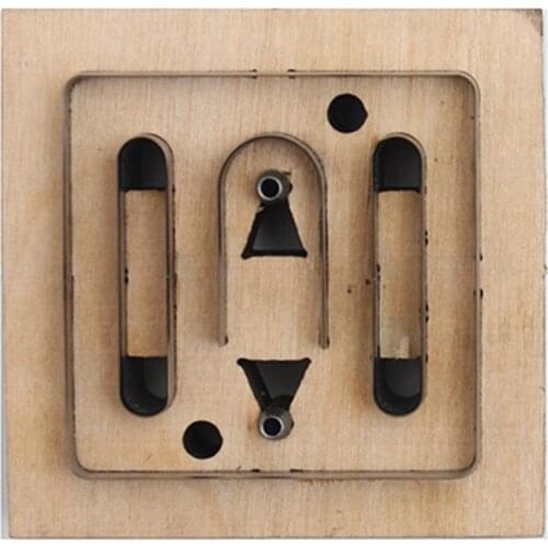 Leather Craft Cutting Die Mold Stencils Leathercrafts DIY Keychain Cutting Dies Clearance Bracelet Cutting Dies Tool