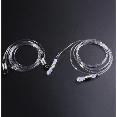 Transparent Eyeglasses Anti Slip Strap Stretchy Neck Cord Outdoor Sports Eyewear String Sunglasses Rope Band Holder