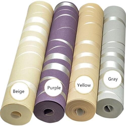 Modern luxury 3D wallpaper stripe wall paper parede damask wall paper for living room bedroom TV sofa background european decor