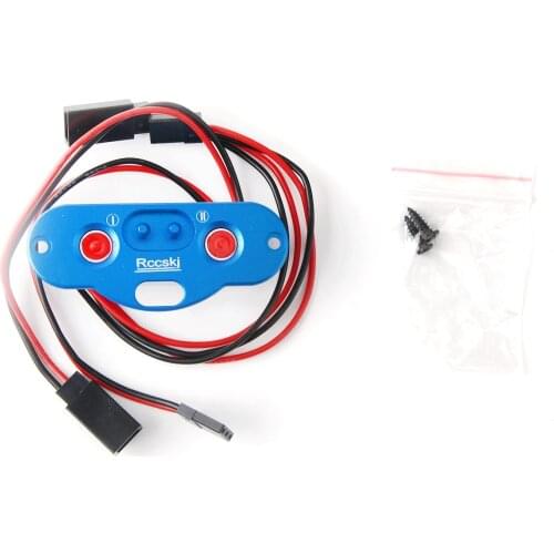 Rccskj 8104 Refuel Switch Oil Tubing Mouth Dual Electronic Switch For RC Model Aiplane Boat