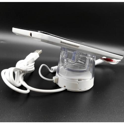 10pcs New fashion Mobile Phone Brand Chain Store Display Anti-theft Holder, Hand Phone open case display Stand Cellphone alarm