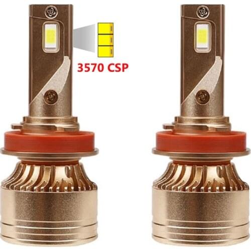 2Pcs 110W 30000lms Canbus 9006/HB4 9005/HB3 H1 H8 H7 H4 H11 H9 9012(HIR2) Led Car Headlight 3570 CHIP Light 6000K 24V For Truck