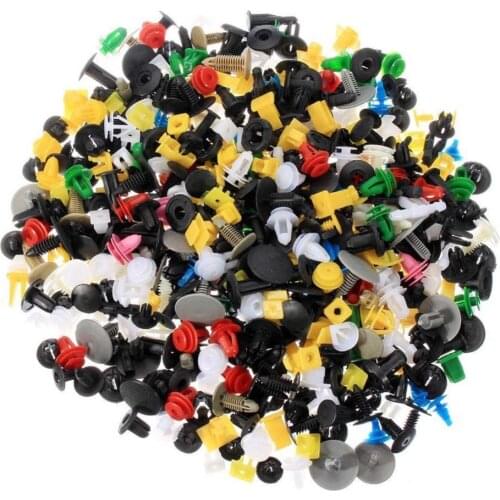 500Pcs Car Fastener Mixed Variety Universal Auto Clip Vehicle Buckle Car Fixed Clamp Auto Interior Accessories