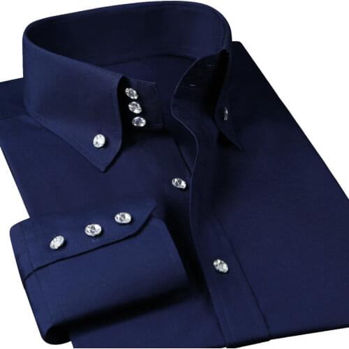 AUSO(AUSO) Mens Silk Shirts